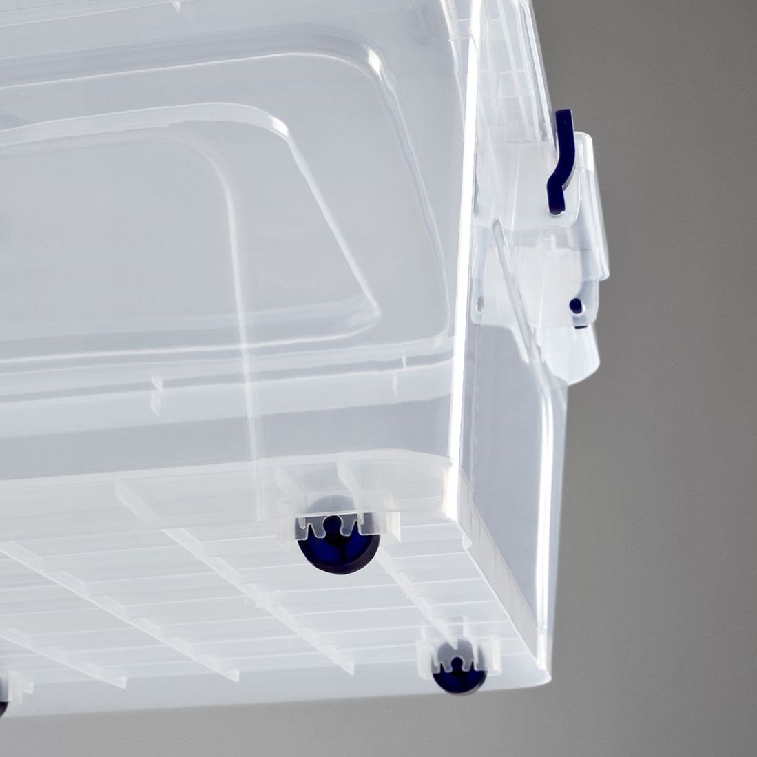 80 L Tekerlekli Clear Box