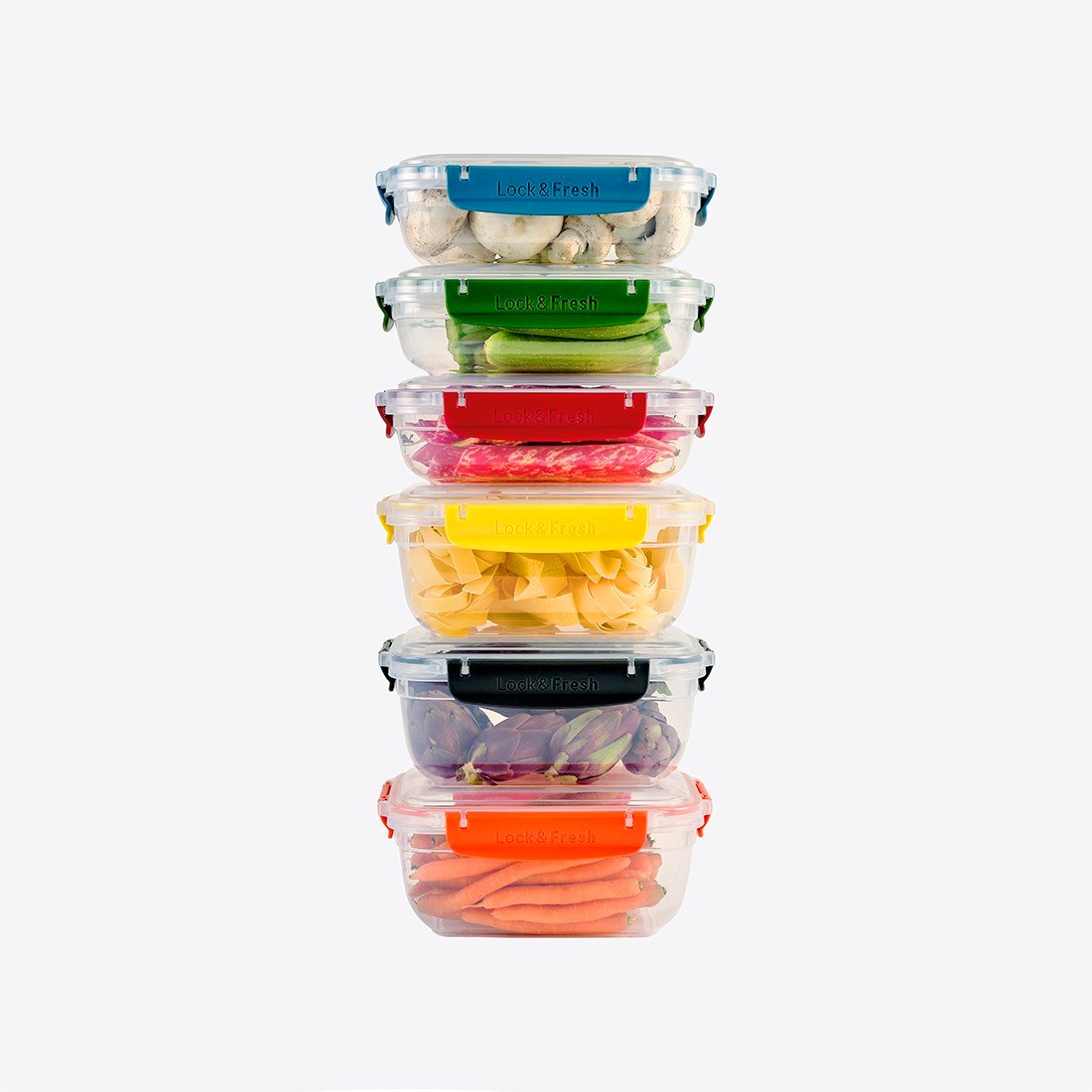 Dikdörtgen Master Smart Set ( 3x975 ml - 3x1400 ml )