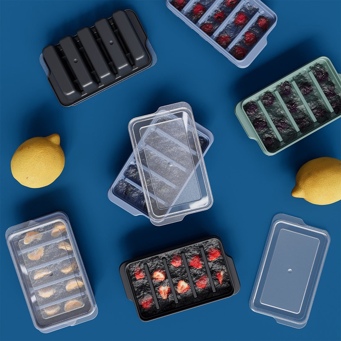 Mini Kapaklı Çubuk Şişe Buzluğu