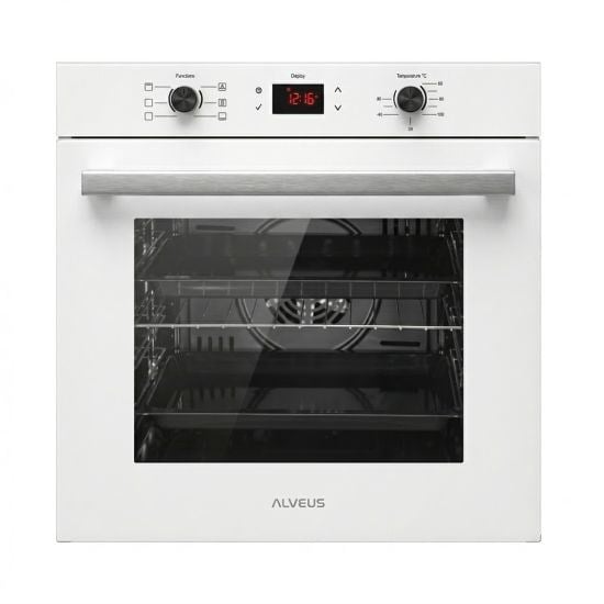 ALVEUS MFA 627M Glass White Dijital 8 Prg Turbo Fırın