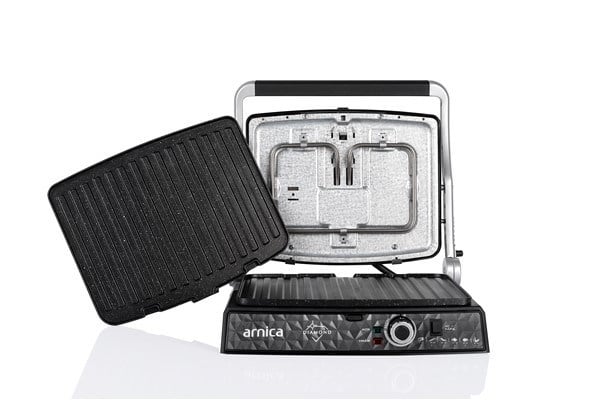 ARNICA Diamond Izgaralı Tost Makinesi Siyah (GH26251)