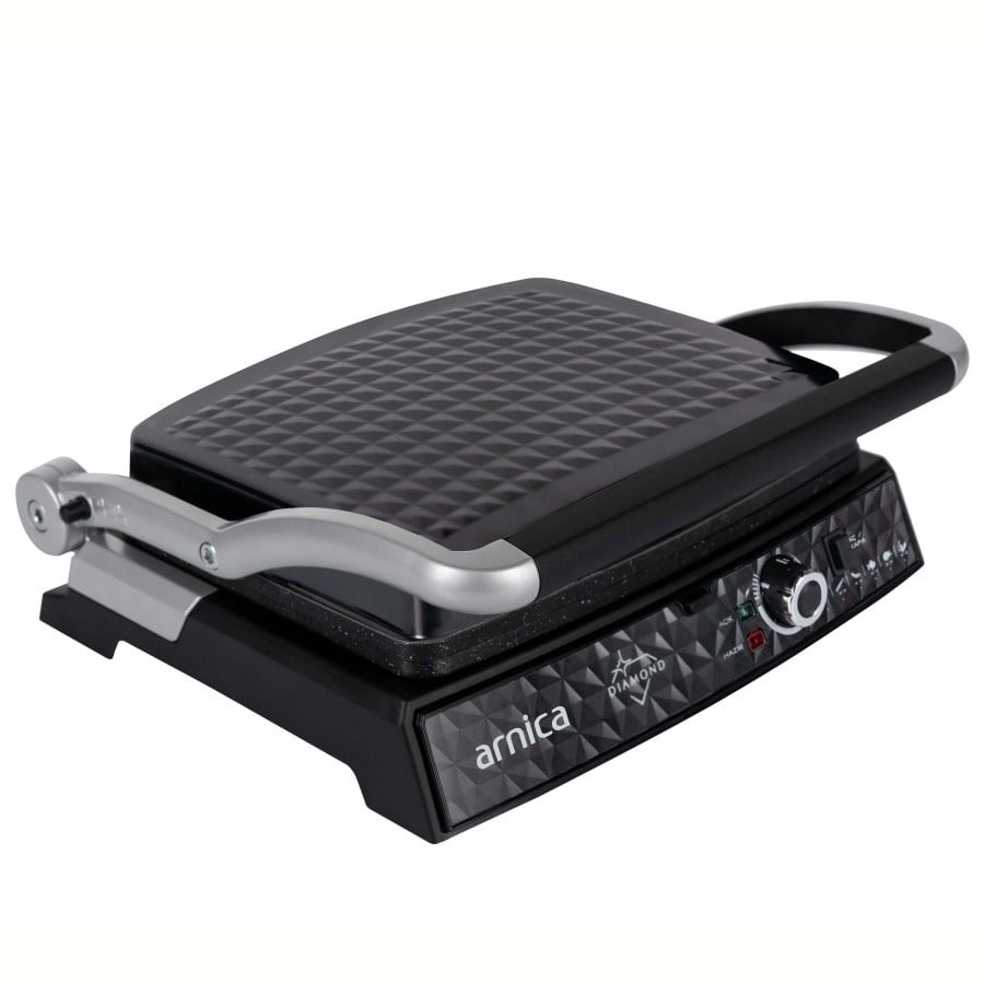 ARNICA Diamond Izgaralı Tost Makinesi Siyah (GH26251)