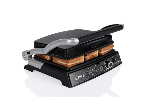 ARNICA Diamond Izgaralı Tost Makinesi Siyah (GH26251)