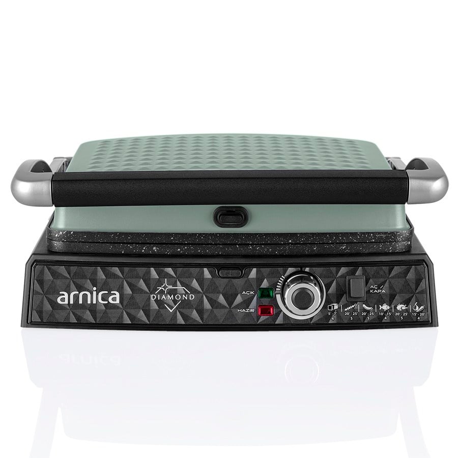 ARNICA GH26254 Diamond Mint Izgaralı Tost Makinesi