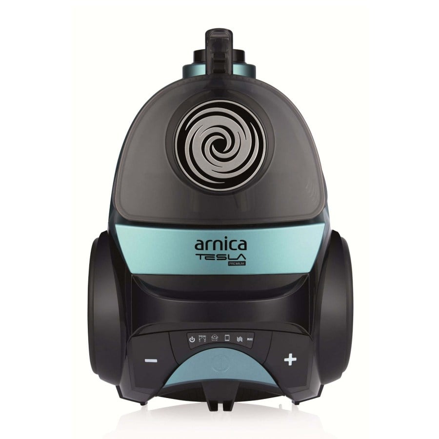 ARNICA Tesla Premium Torbasız Süpürge Siyah-Yeşil (ET14302)