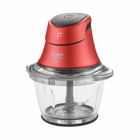 FAKIR Atomic Cam Hazneli Doğrayıcı Kırmızı
