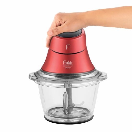 FAKIR Atomic Cam Hazneli Doğrayıcı Kırmızı