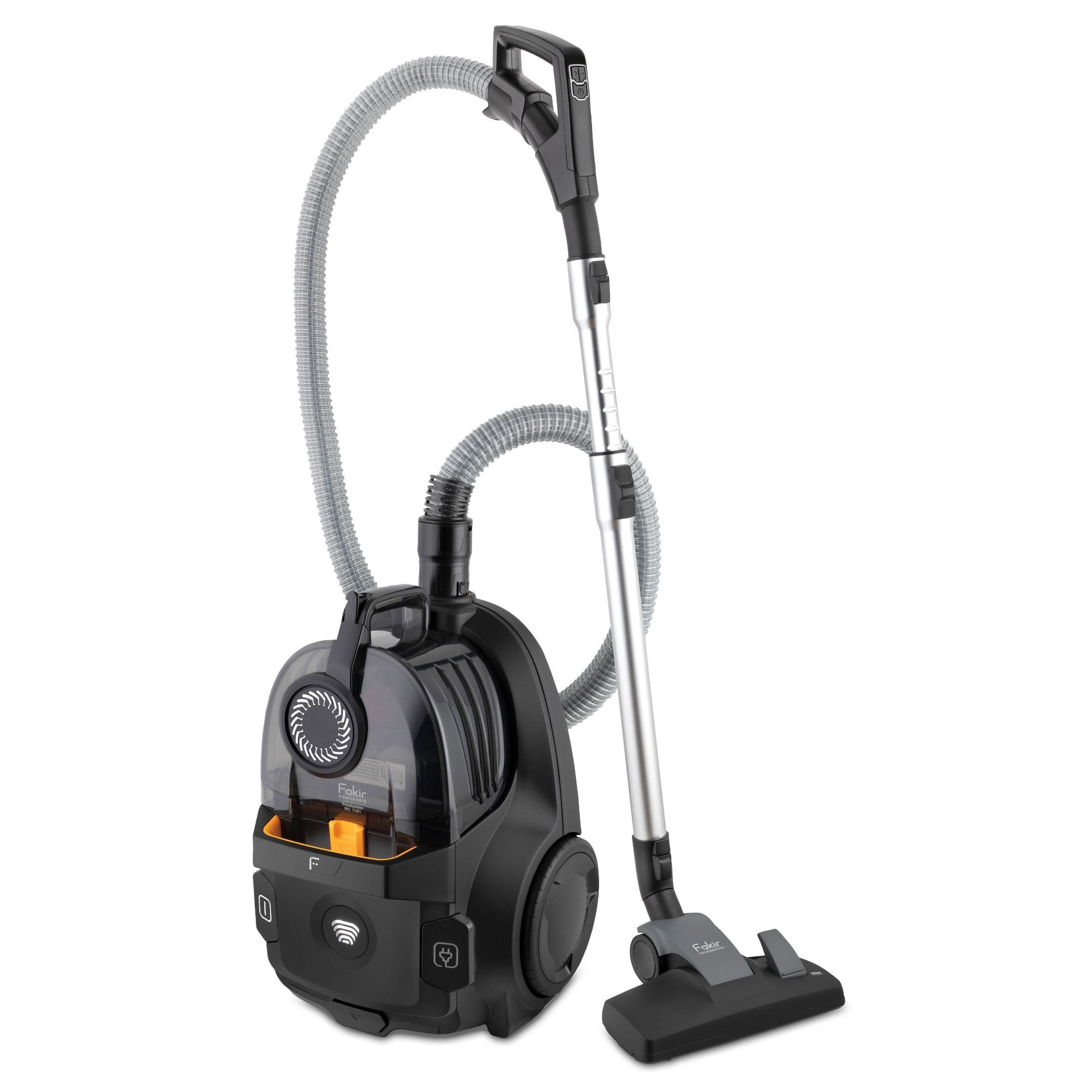 FAKIR Freelander RC7081 Toz Torbasız Süpürge Siyah (Saptan Kumandalı)