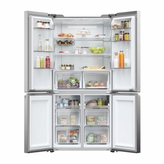 HAIER HCR5919ENMP Gardrop Tipi Inox Buzdolabı