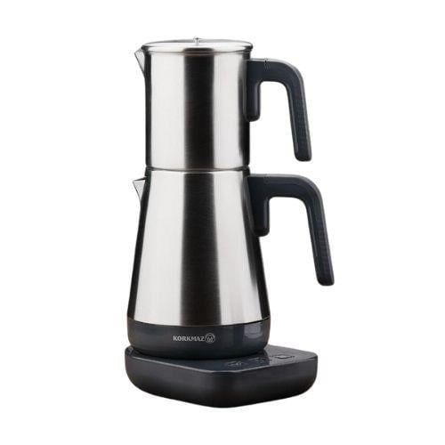 KORKMAZ A850-01 Moderna Gri/Satin 1600 W Çay Makinesi
