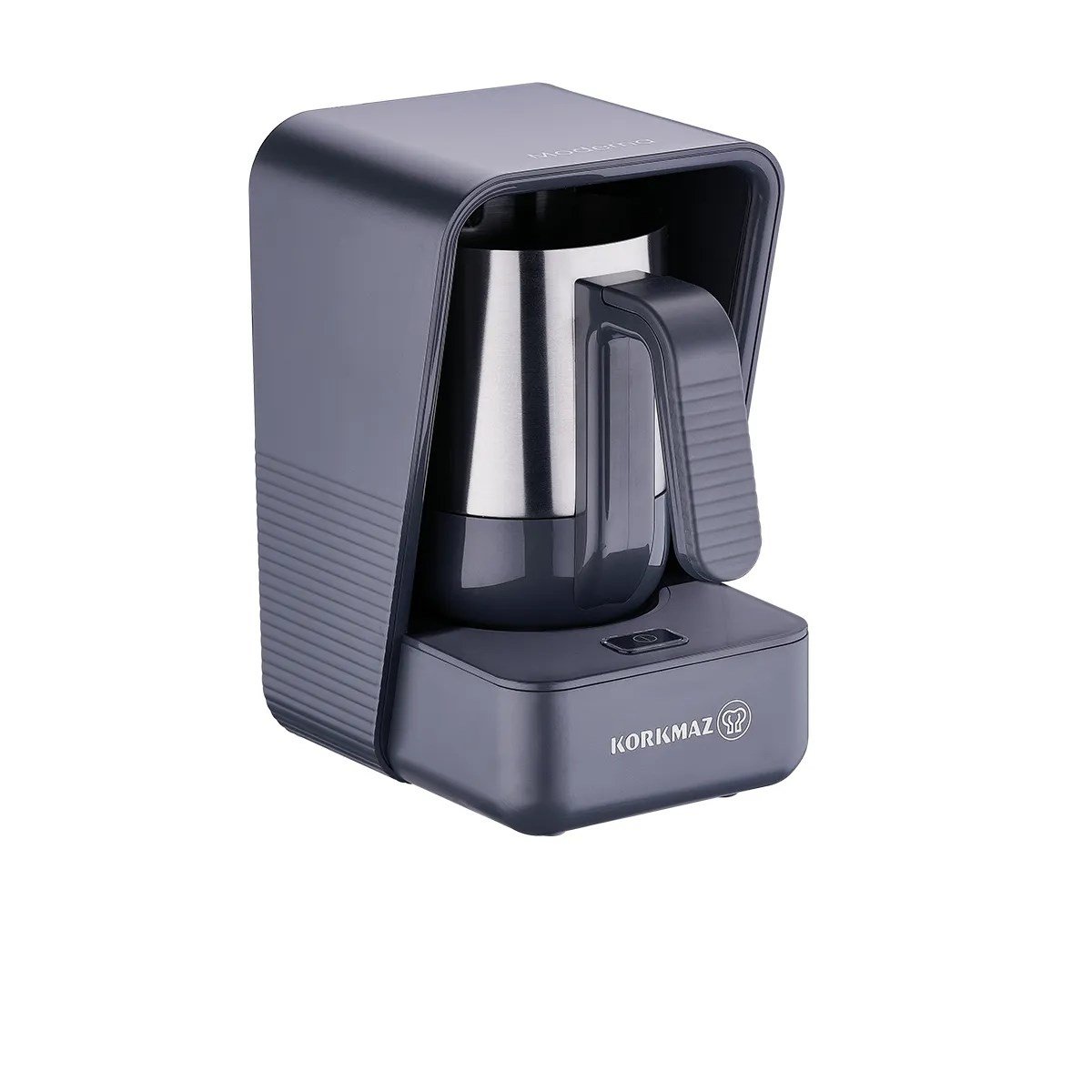 KORKMAZ Moderna Gri/Satin Kahve Makinesi A863-01