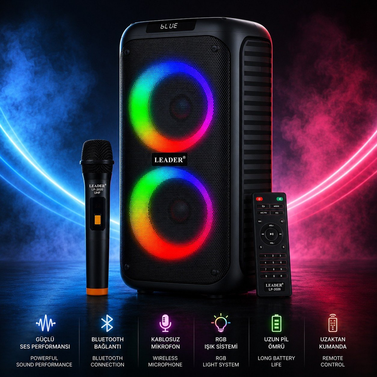 LEADER 5020 Ses Sistemi