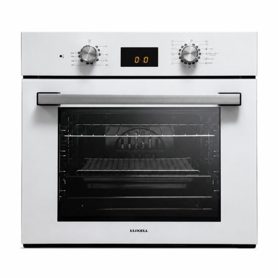 LUXELL B66SGF3 Opall Beyaz Ankastre Fırın