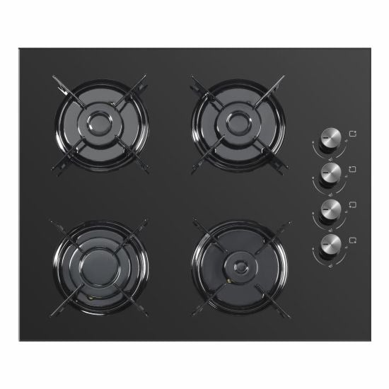 LUXELL LC40TSHDF Siyah Cam Setüstü Ocak (C6-40F)