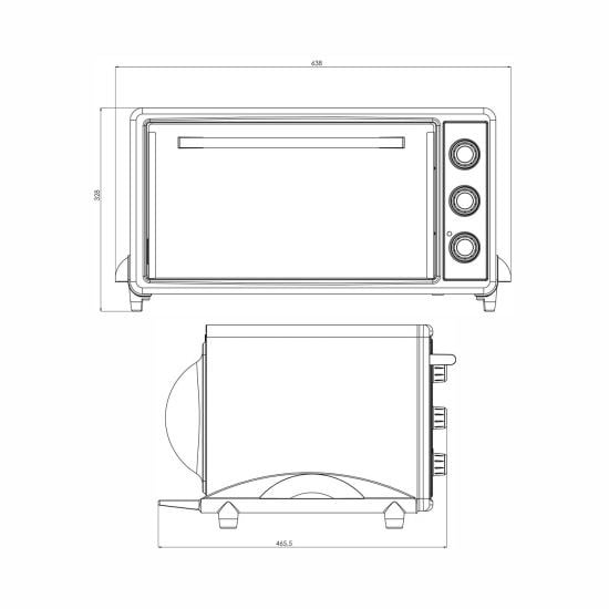 LUXELL LX-3675 Beyaz Usta Börekçi