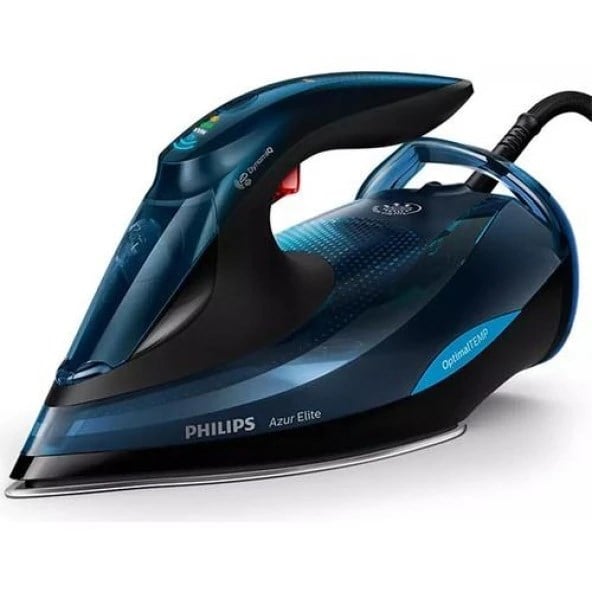 PHILIPS Azur Elite OptimalTEMP GC5034/20 2600 W Mavi Buharlı Ütü