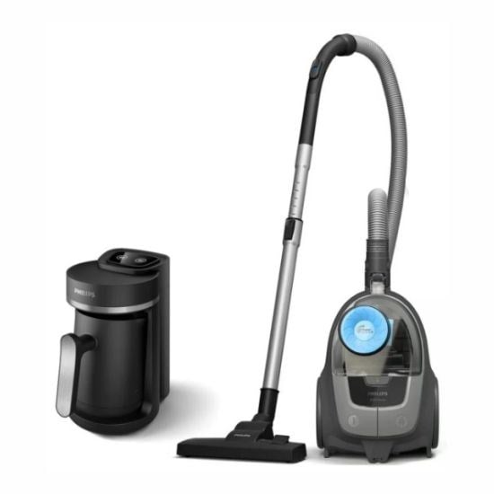 PHILIPS XB2142/10 Toz Torbasız Süpürge + HDA150/61 Kahve Makinesi Hediyeli