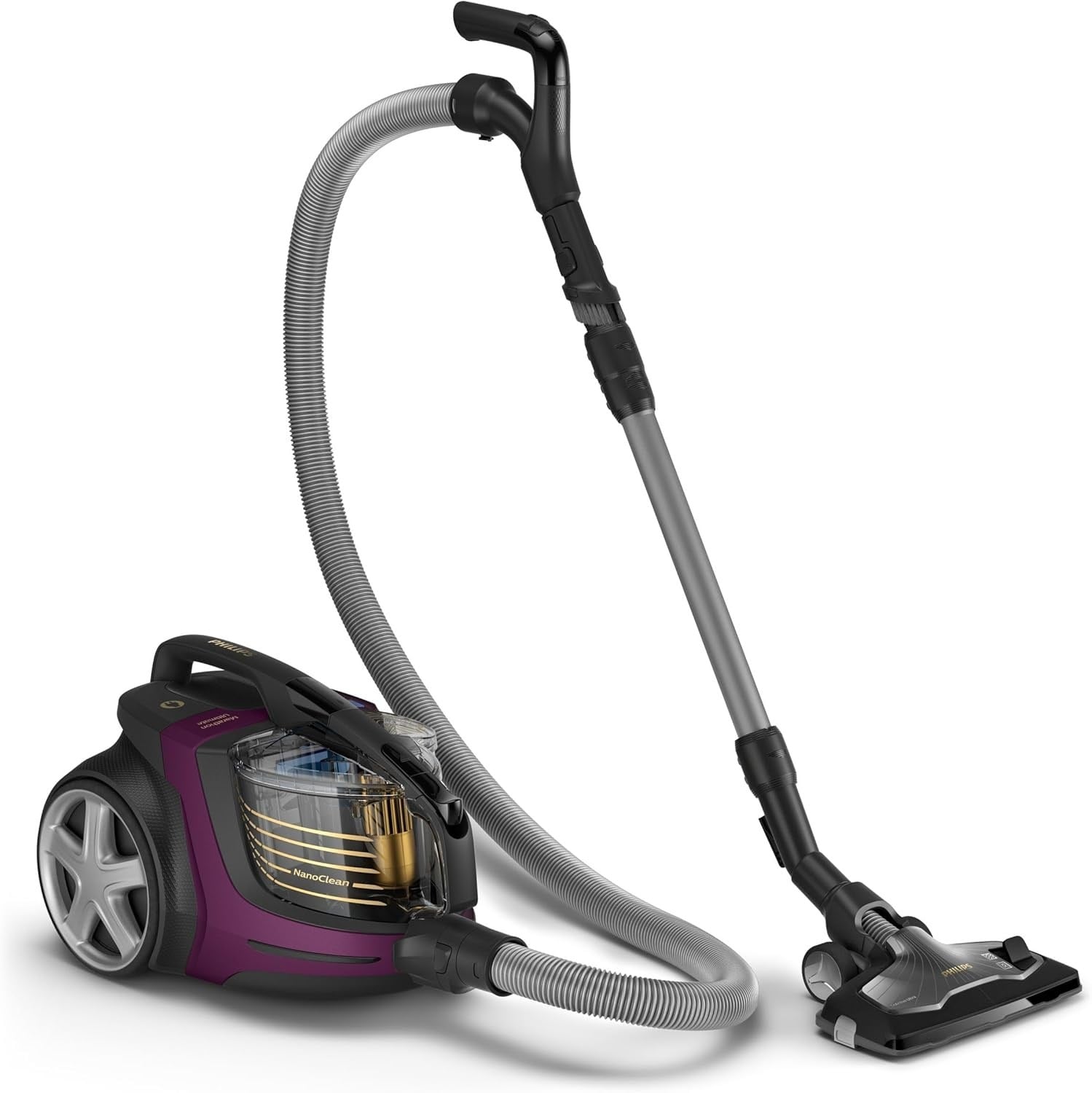 PHILIPS XB9155/07 900 W Marathon Ultimate Toz Torbasız Elektrikli Süpürge Mor