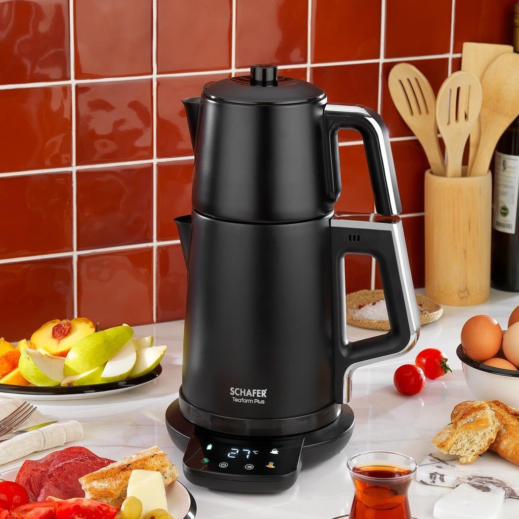 SCHAFER Teaform Plus Dijital Paslanmaz Çay Makinesi (SIY01)