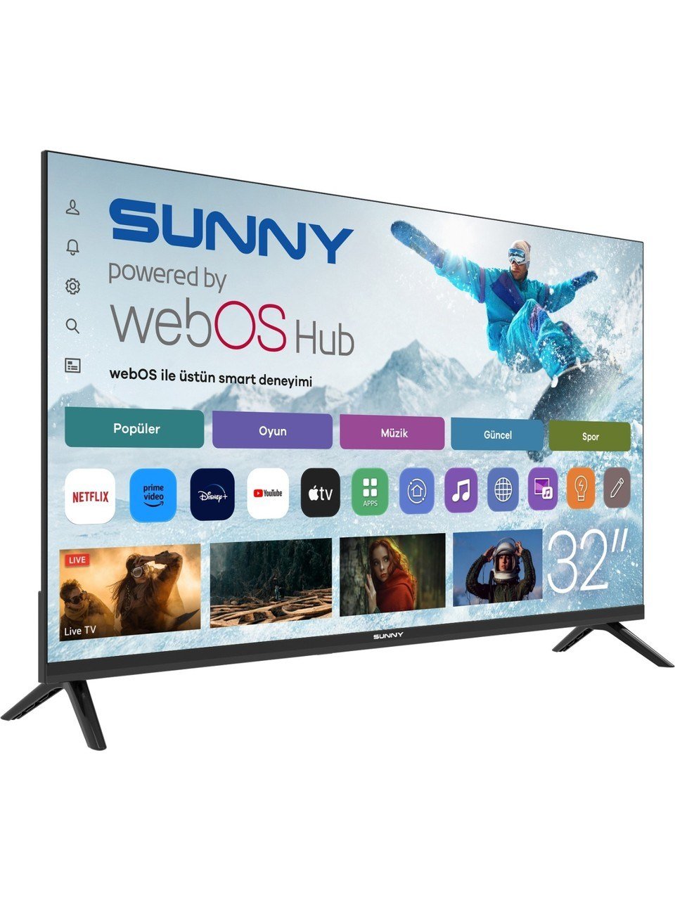 SUNNY SN32HMLN-W20S 32