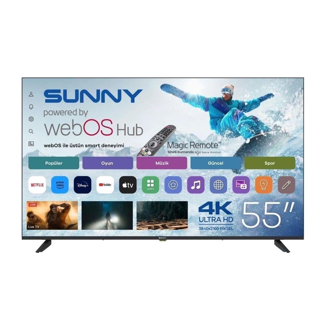 SUNNY SN55UPRL-W02M Webos Led TV