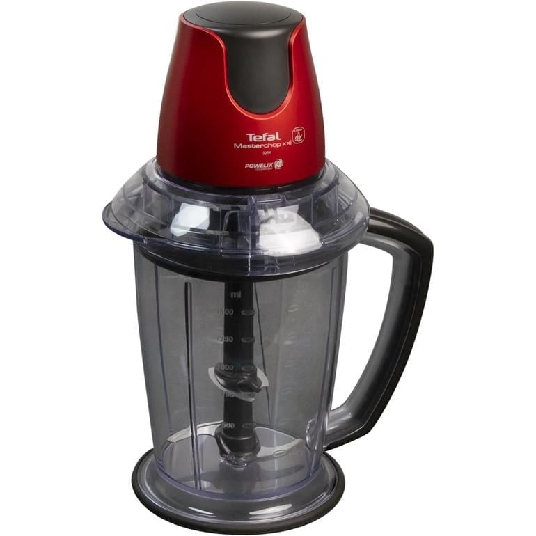 TEFAL Masterchop Powelix Maxi XXL 500 W 4 Bıçaklı Doğrayıcı Kırmızı (9100044279)