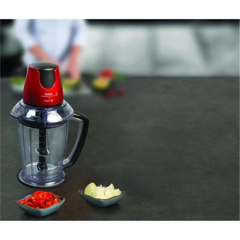 TEFAL Masterchop Powelix Maxi XXL 500 W 4 Bıçaklı Doğrayıcı Kırmızı (9100044279)