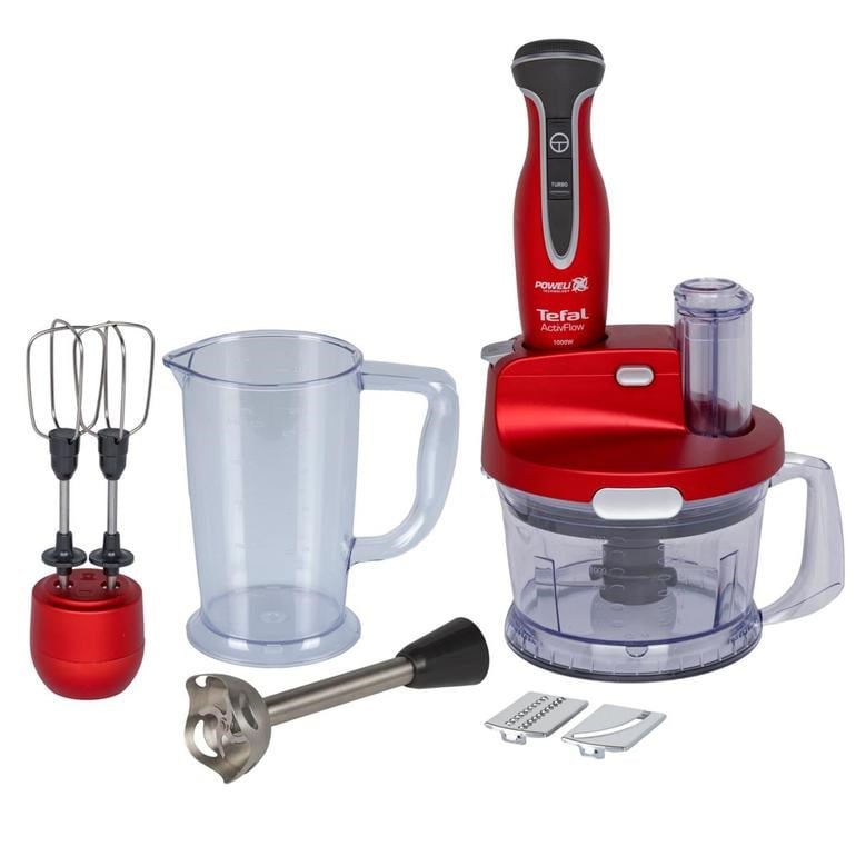 TEFAL Powelix Activflow Pro 1000W Blender Kırmızı (9100047154)