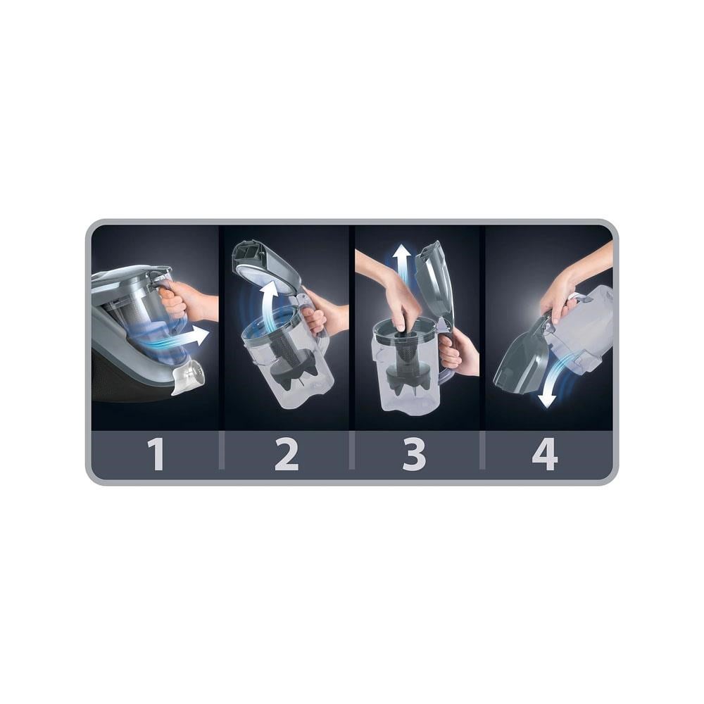 TEFAL TW3751 Compact Power Cyclonic Toz Torbasız Süpürge (4300007990)