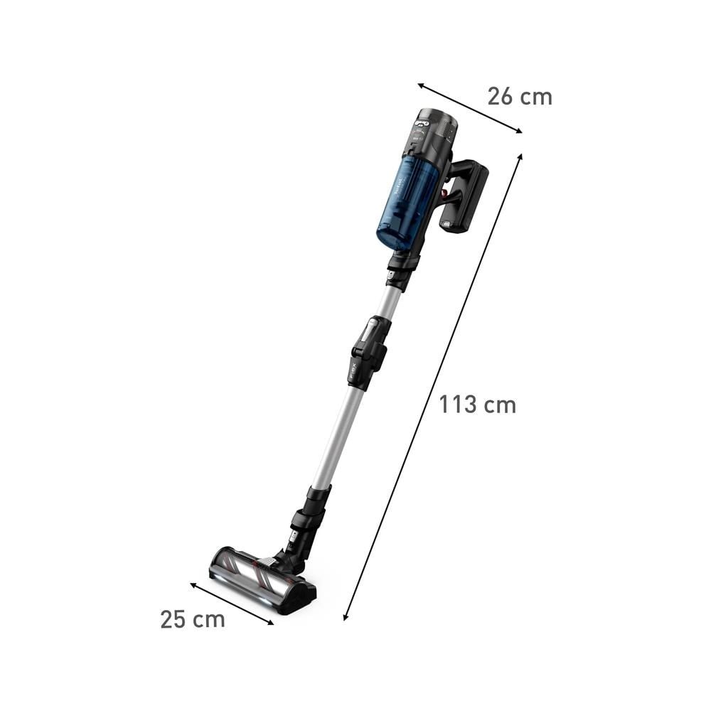 TEFAL X-Force Flex 13.60 Allergy Aqua Aerospın Şarjlı Dikey Süpürge (2211401286)