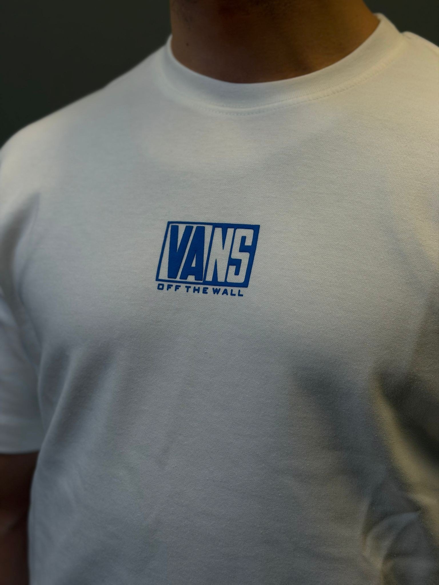 Oversize  Vance Tişört Beyaz