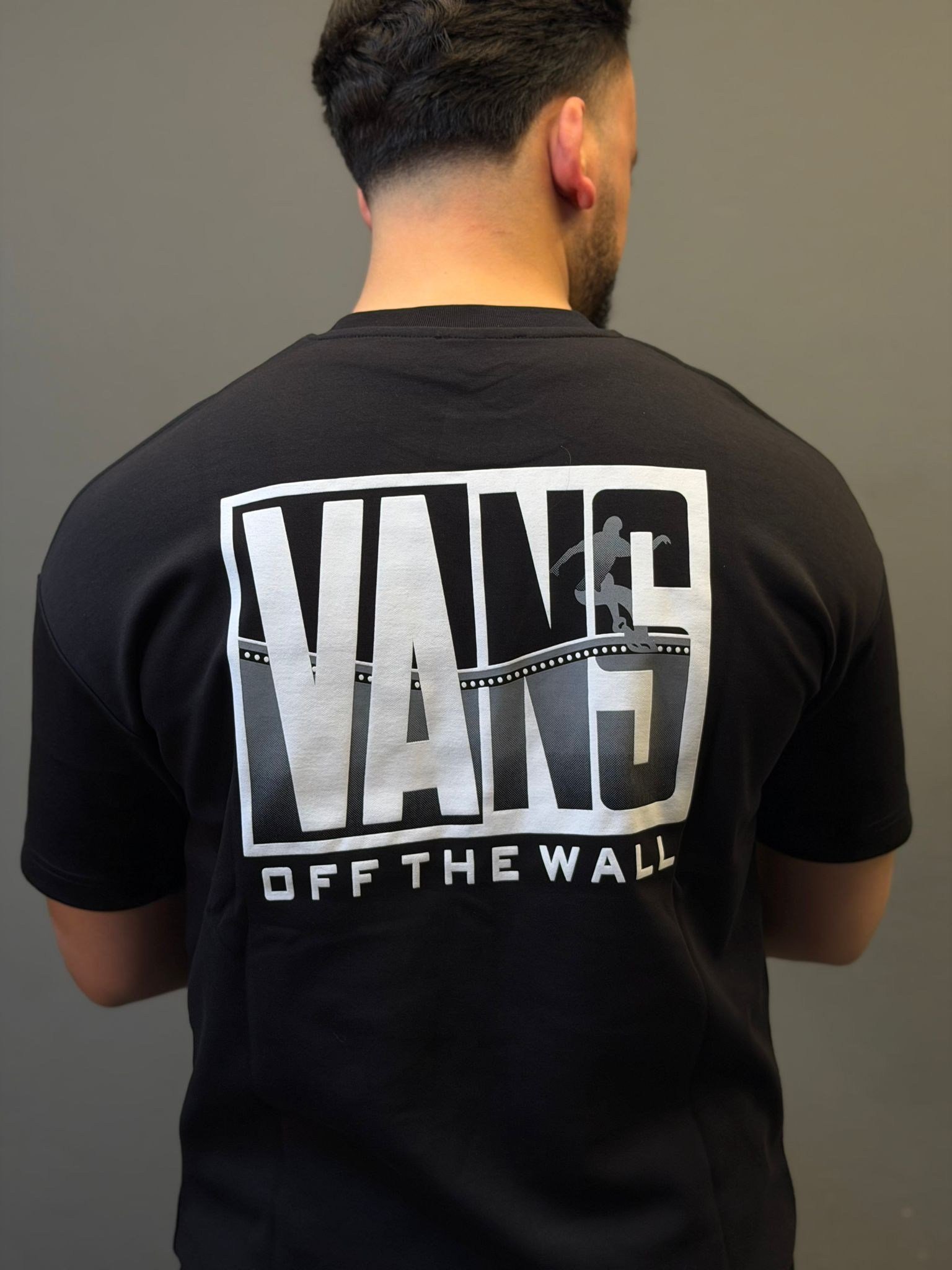 Oversize  Vance Tişört Siyah
