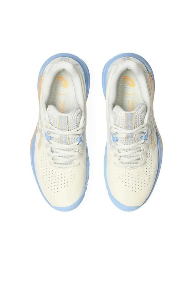 Asics Gel Challenger 15 Krem Kadın Padel Ayakkabısı