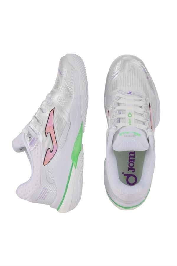 Joma Slam Lady 2502 Beyaz Kadın Padel Ayakkabısı