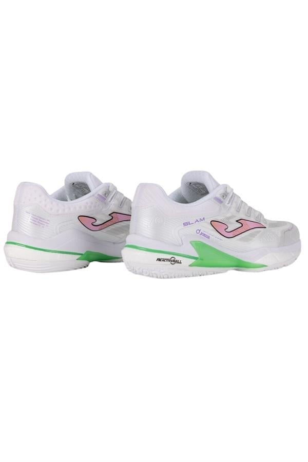 Joma Slam Lady 2502 Beyaz Kadın Padel Ayakkabısı