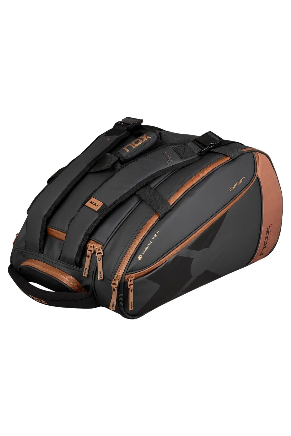 Nox Luxury Open Series Black Brown Padel Raket Çantası