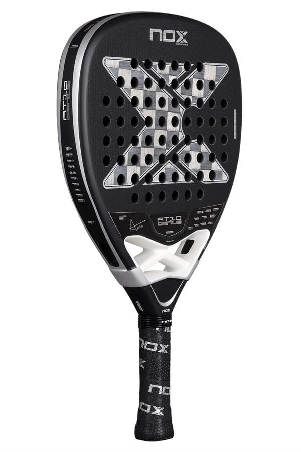 Nox AT10 Genius  Attack 18K Alum 360-370 Gr By Agustin Tapia Padel Tenis Raketi