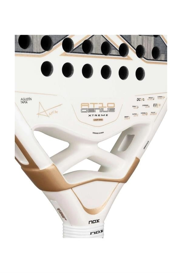 Nox AT10 Genius 12K Alum Xtrem 360-370 Gr By Agustin Tapia Padel Tenis Raketi