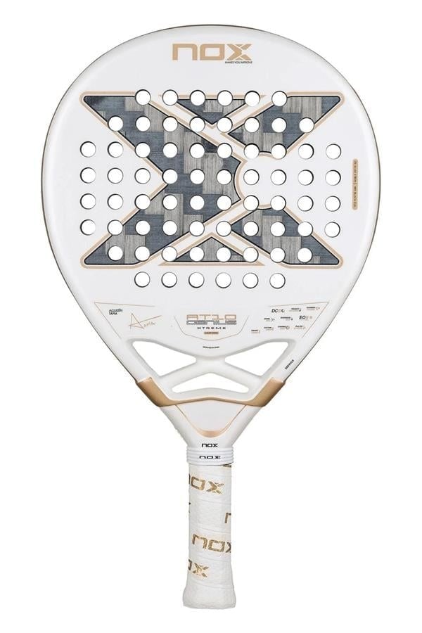 Nox AT10 Genius 12K Alum Xtrem 360-370 Gr By Agustin Tapia Padel Tenis Raketi