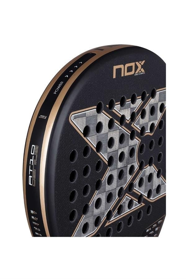 Nox AT10 Genius 18K Alum 360-375 Gr Padel Tenis Raketi