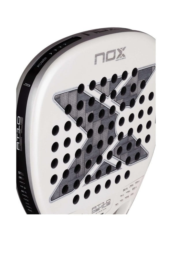 Nox AT10 Genius Attack 12K Alum Xtrem 360-370 Gr By Agustin Tapia Padel Tenis Raketi