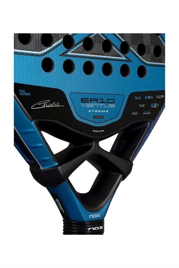 Nox EA10 Ventus Attack 12K  Xtrem 360-370 Gr By Edu Alonso Padel Tenis Raketi