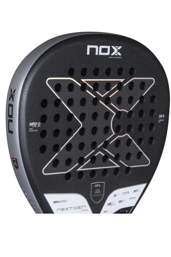 Nox Nextgen Attack 3K  360-375 Gr Padel Tenis Raketi