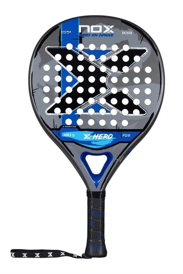 Nox X-Hero Blue 350-360 Gr  Padel Tenis Raketi
