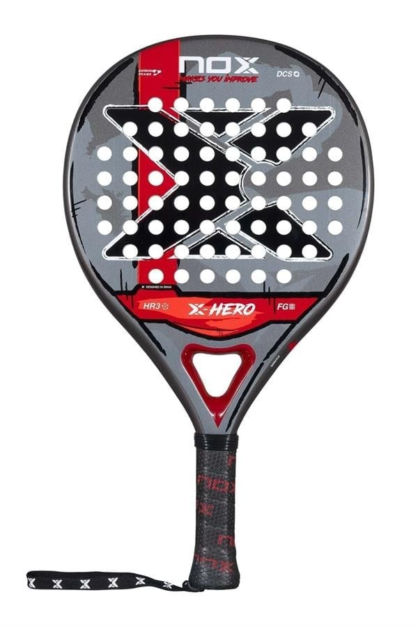 Nox X-Hero Red 350-360 Gr  Padel Tenis Raketi