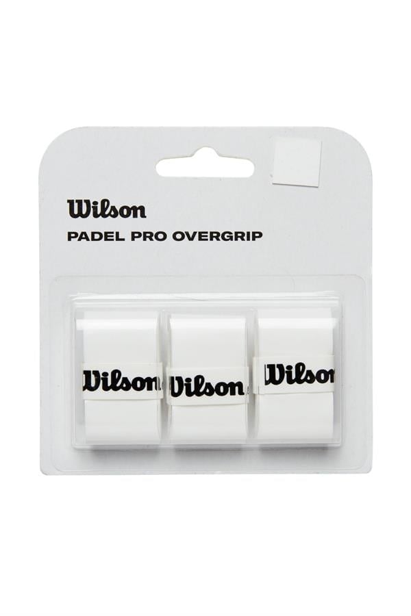 Wilson Padel Pro Padel Raket Overgrip Beyaz 3Lü