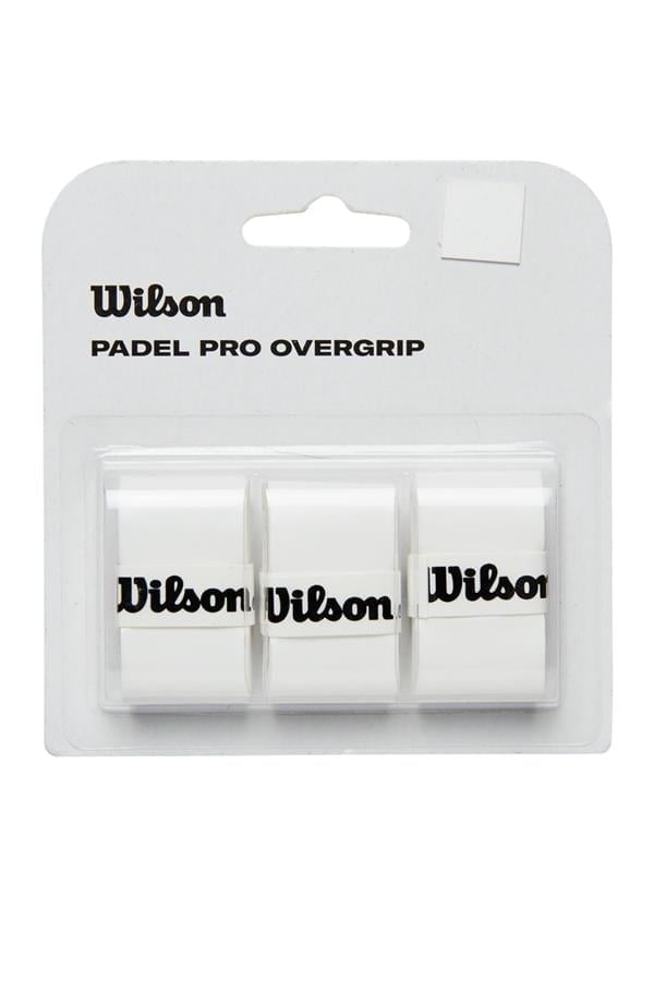 Wilson Padel Pro Padel Raket Overgrip Beyaz 3Lü