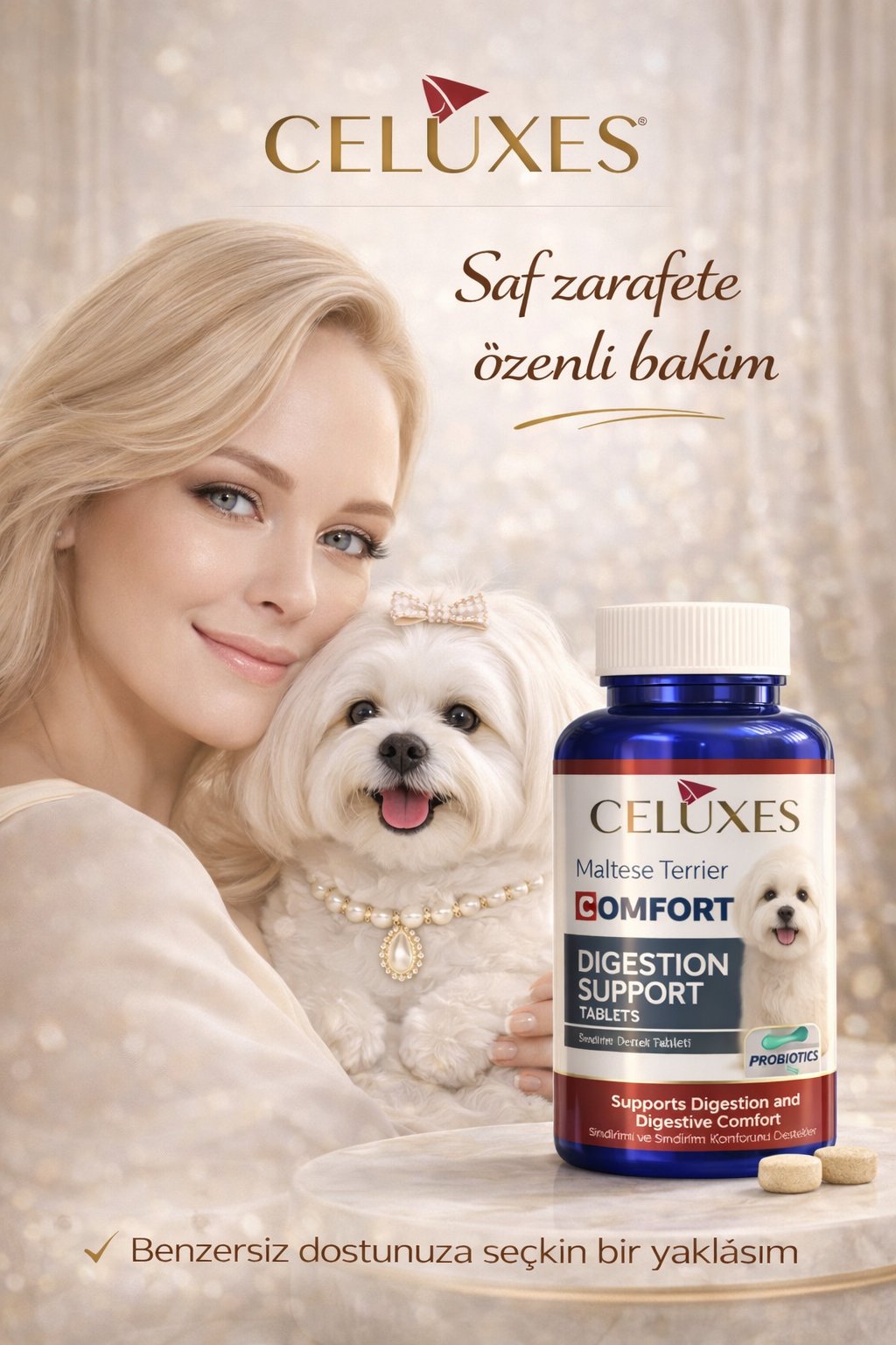 Maltese Terrier Comfort Tablet