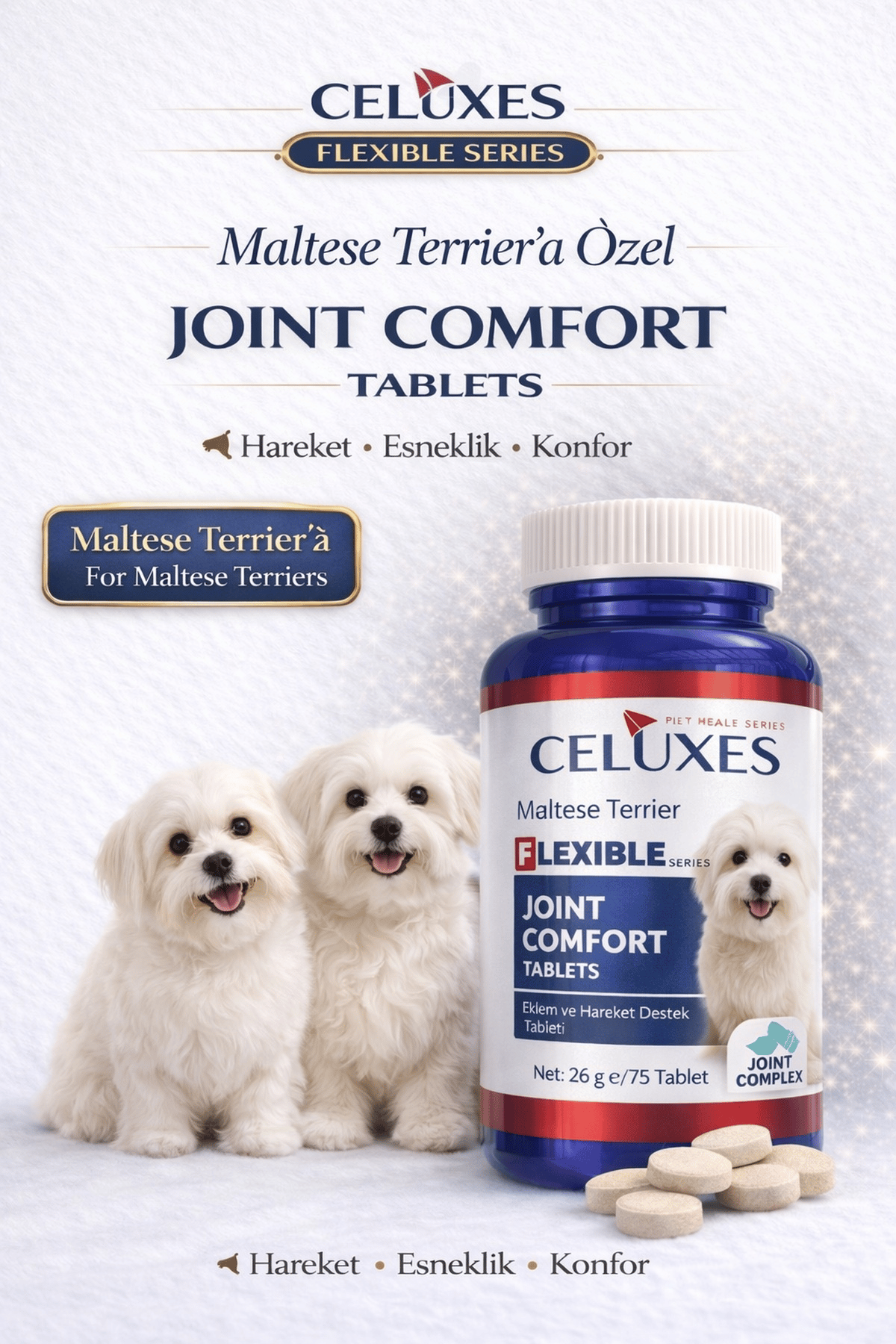 Maltese Terrier Eklem Destek Tablet