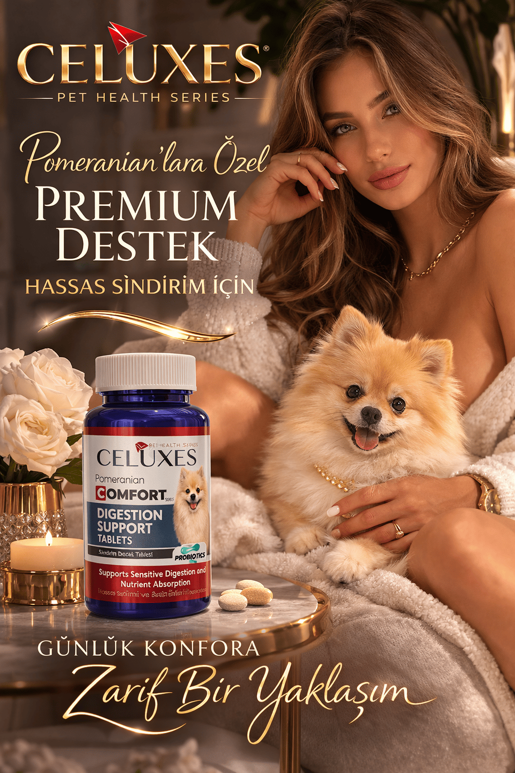 Pomeranian Comfort Tablet